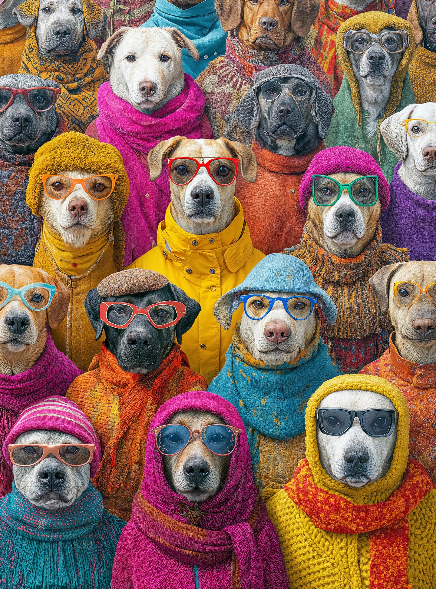 Dogtopia - 1000 Piece Jigsaw Puzzle