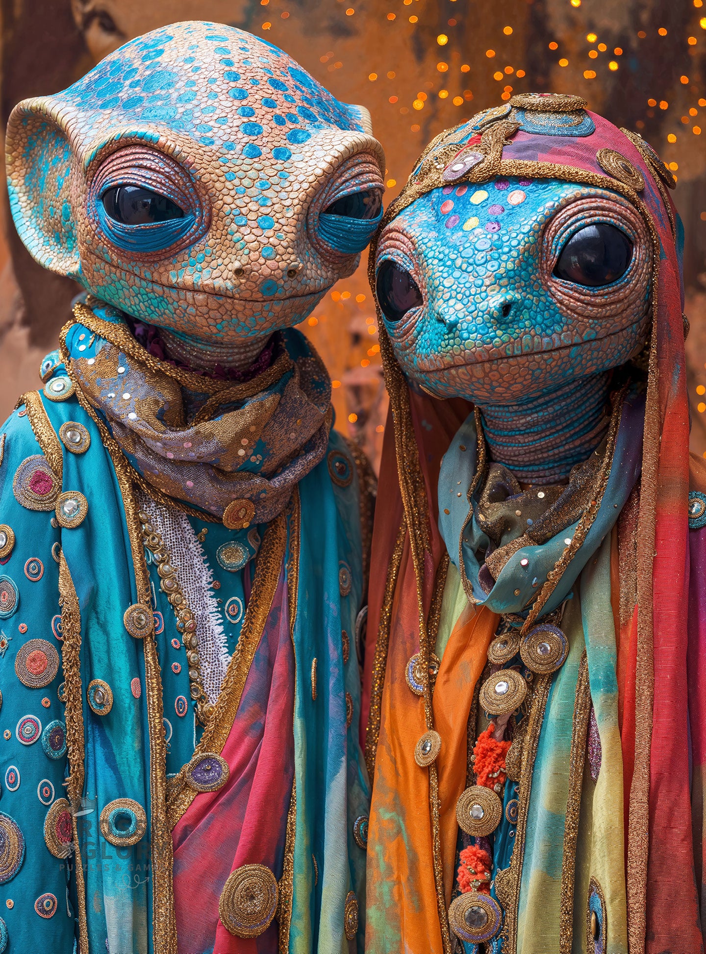 Meet The Aliens: Luma & Kairo - 1000 Piece Jigsaw Puzzle