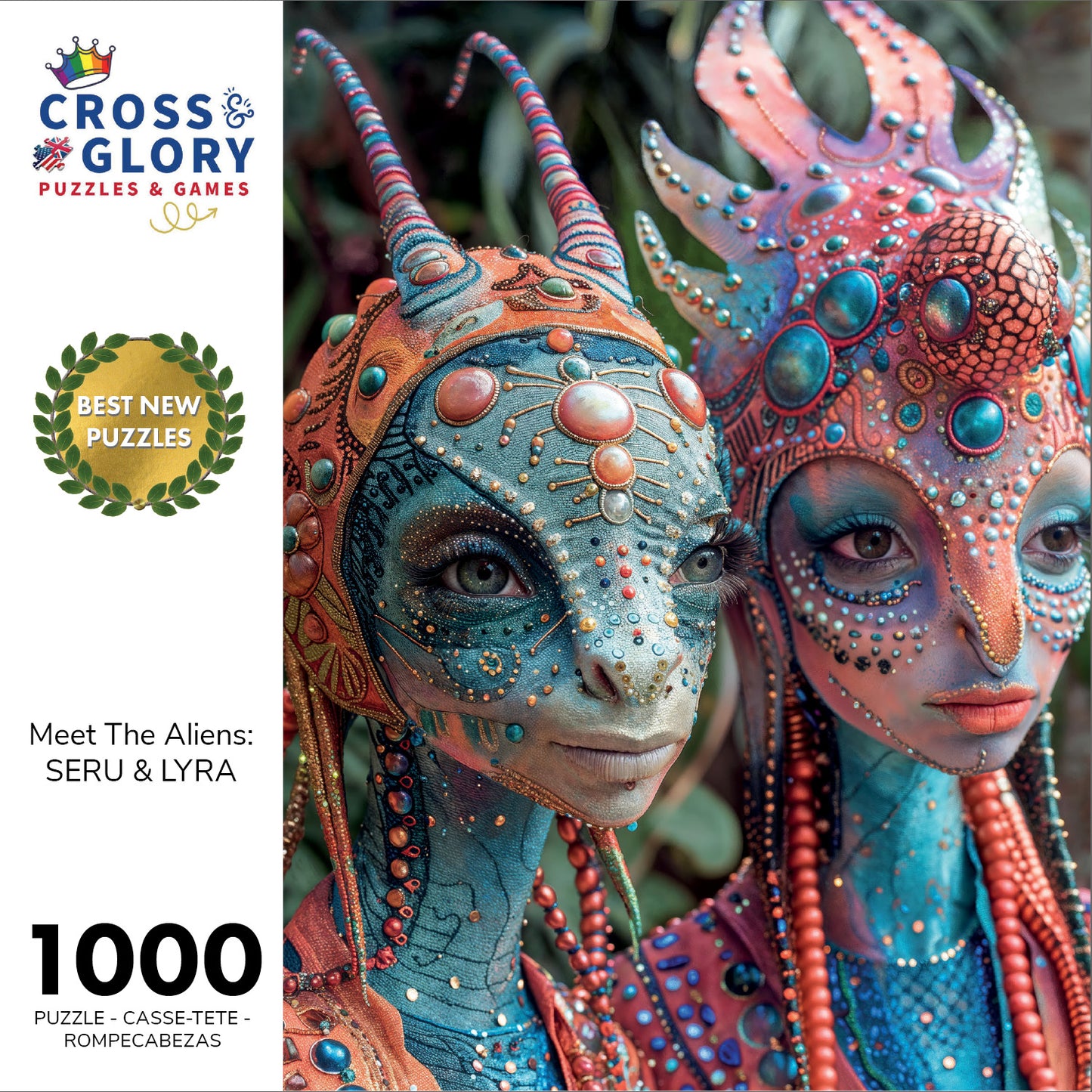 Meet The Aliens: Seru & Lyra - 1000 Piece Jigsaw Puzzle