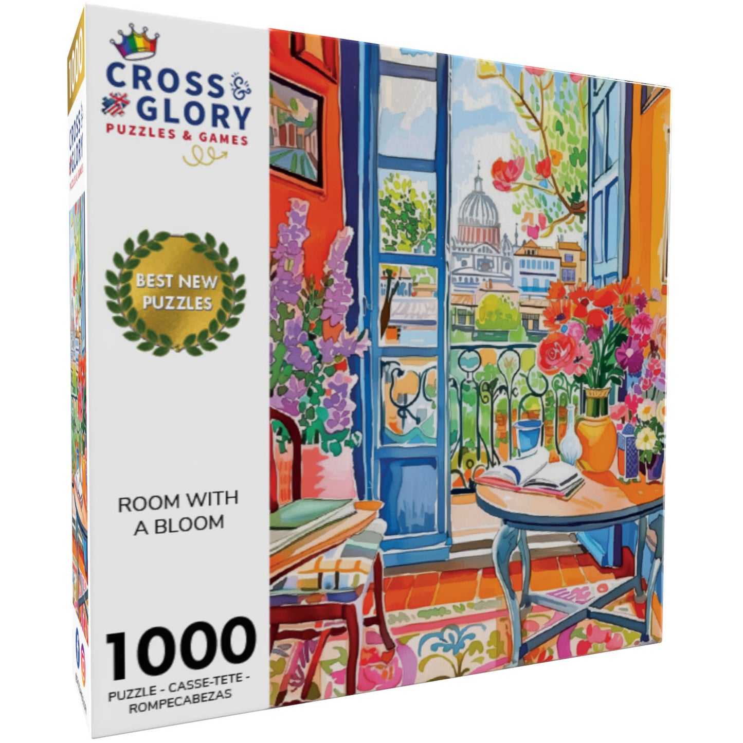 Room with a Bloom - 1000 Piece Jigsaw Puzzle