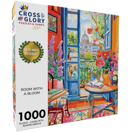 Room with a Bloom - 1000 Piece Jigsaw Puzzle