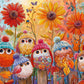 Owl Puzzle – A Cozy Little Parliament – 1000 Piece Jigsaw Puzzle