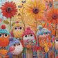 Owl Puzzle – A Cozy Little Parliament – 1000 Piece Jigsaw Puzzle