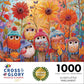 Owl Puzzle – A Cozy Little Parliament – 1000 Piece Jigsaw Puzzle