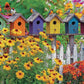 Art Puzzle – A Fence Full of Song – 1000 Piece Jigsaw Puzzle