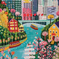 Vancouver Jigsaw Puzzle – Vancouver Under Open Skies – 1000 Piece Jigsaw Puzzle