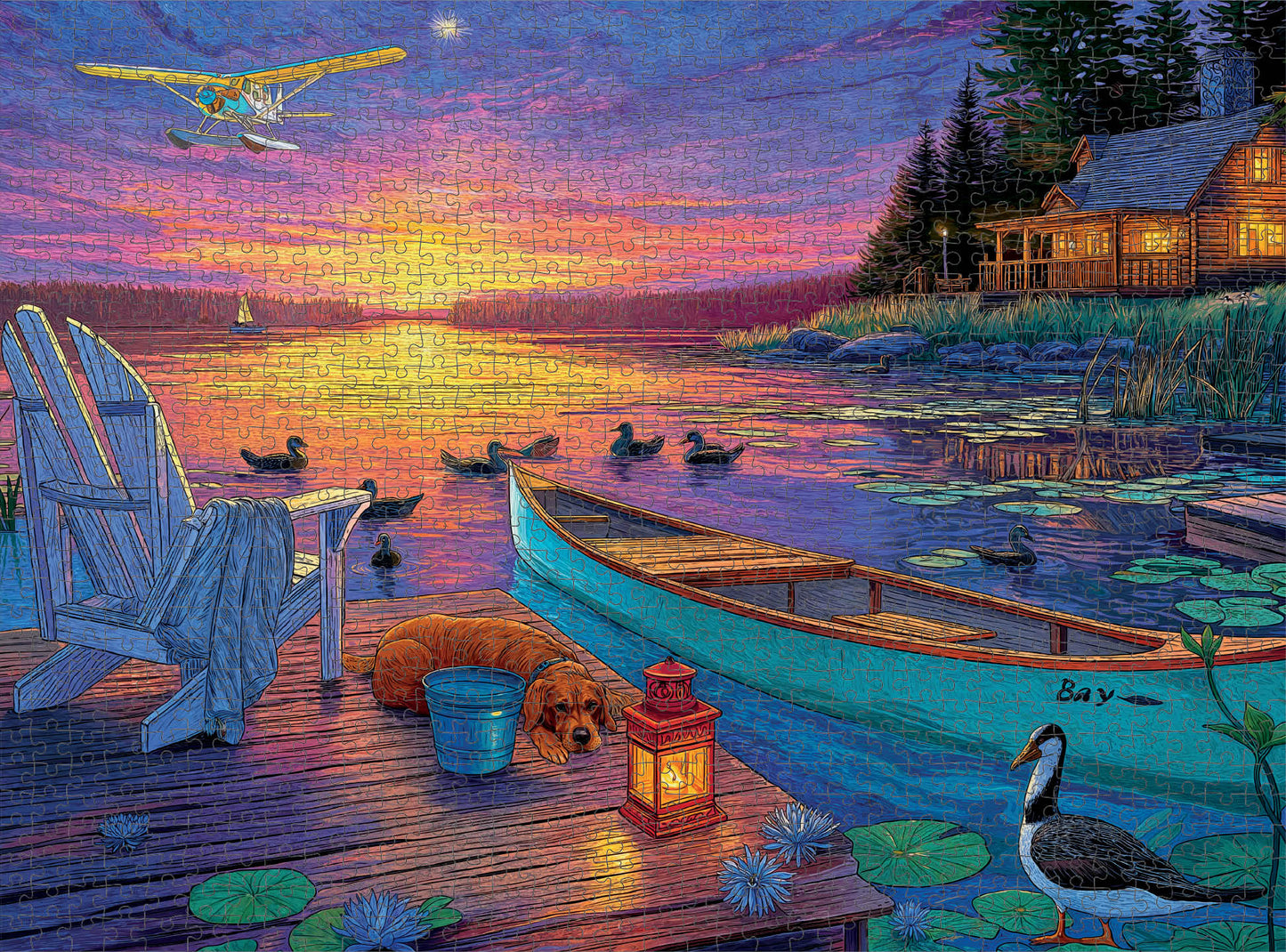 Sunset Bay - 1000 Piece Jigsaw Puzzle