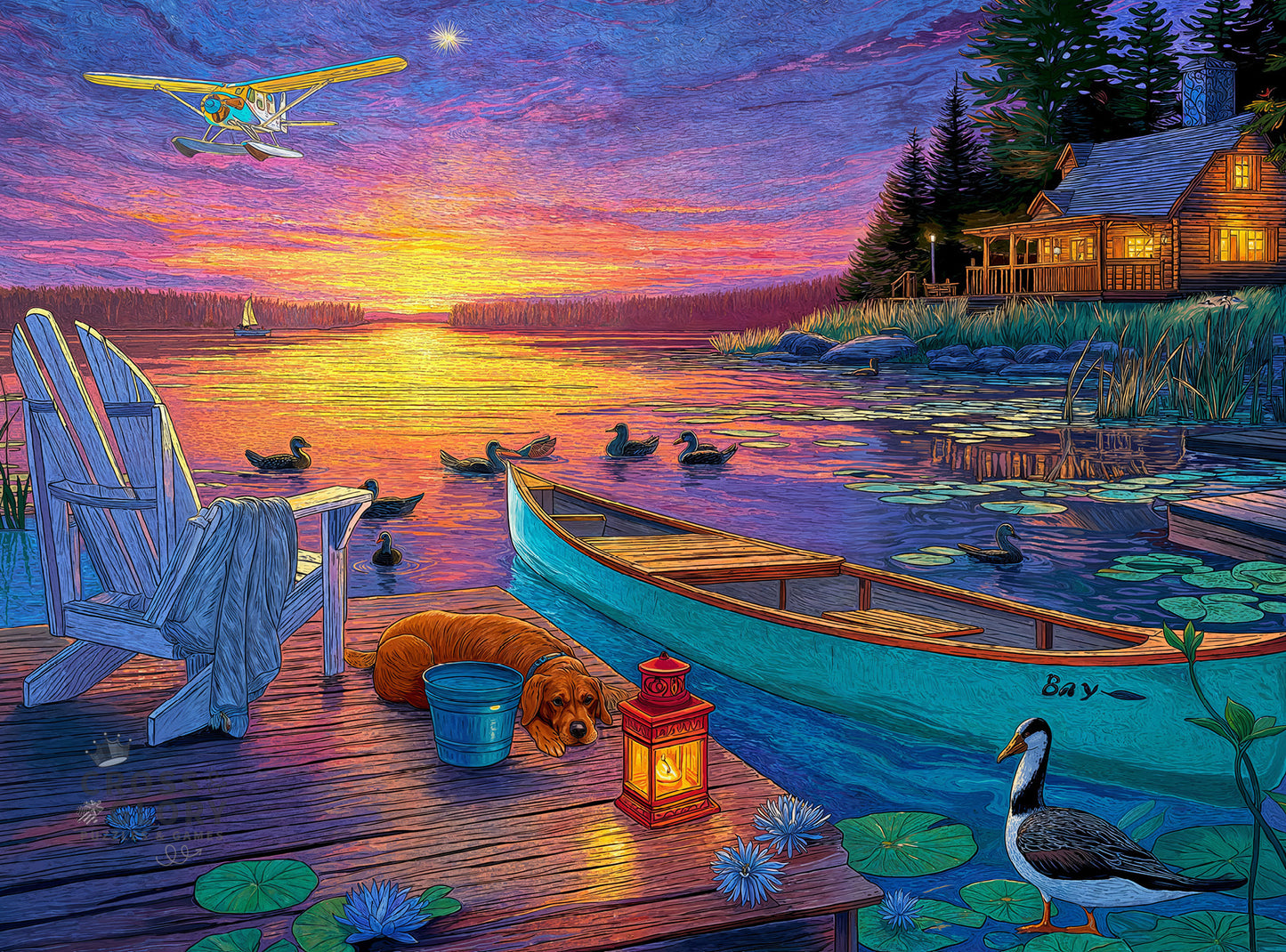 Sunset Bay - 1000 Piece Jigsaw Puzzle