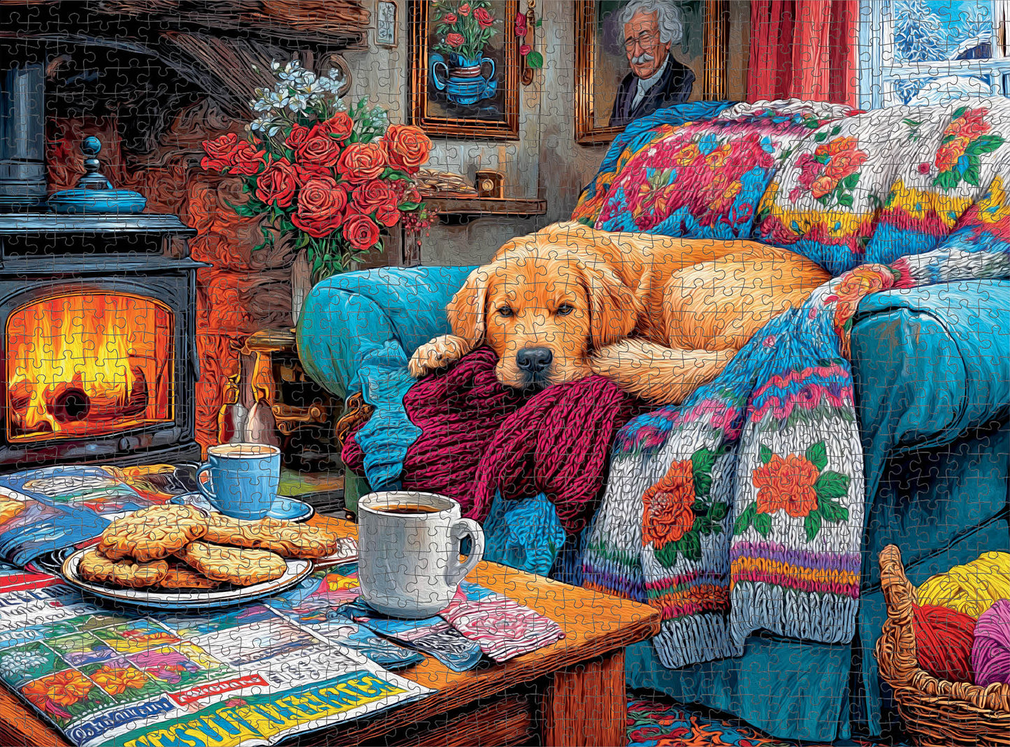A Good Dog - 1000 Piece Jigsaw Puzzle