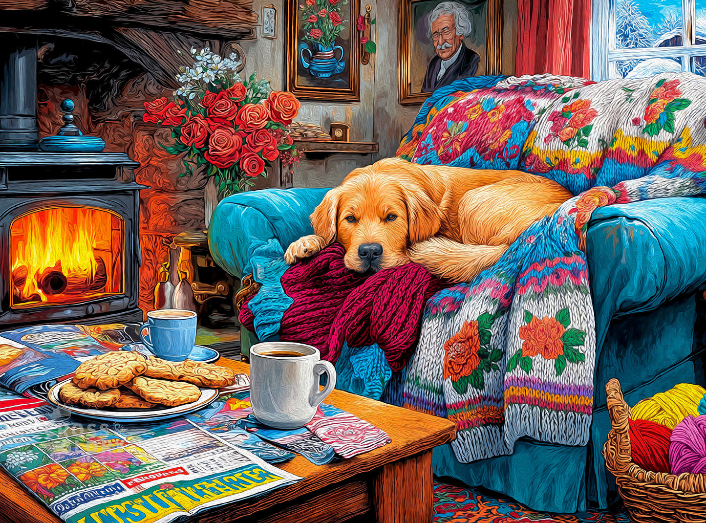 A Good Dog - 1000 Piece Jigsaw Puzzle