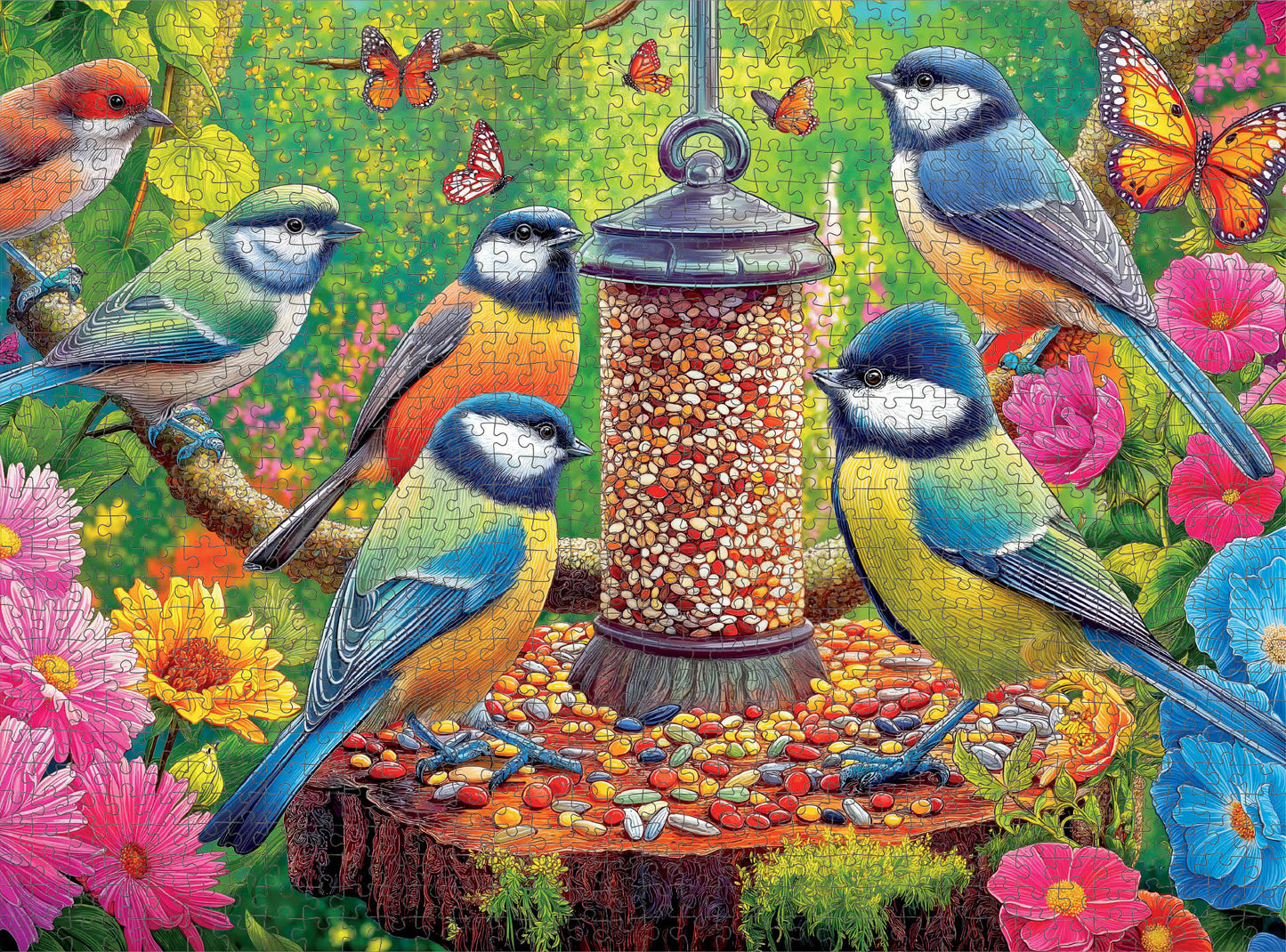 Feathers at First Light - 1000 Piece Jigsaw Puzzle