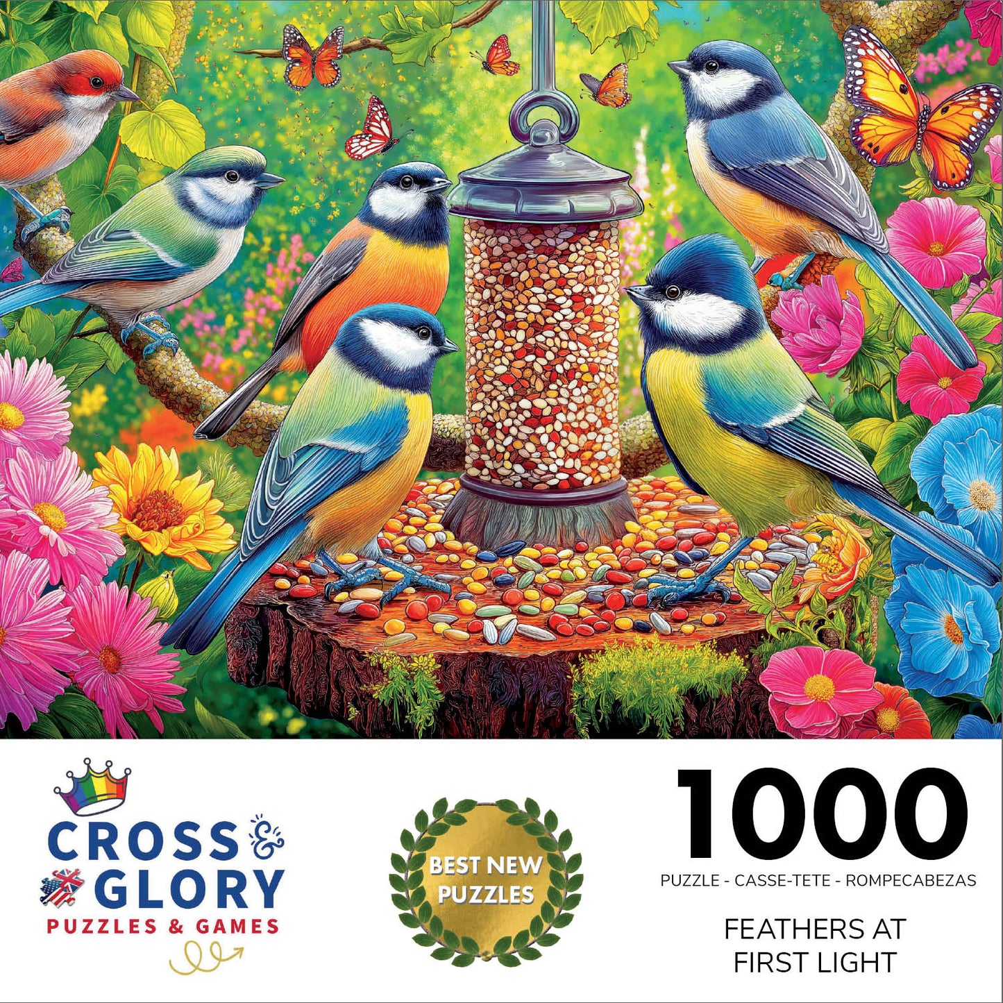 Feathers at First Light - 1000 Piece Jigsaw Puzzle