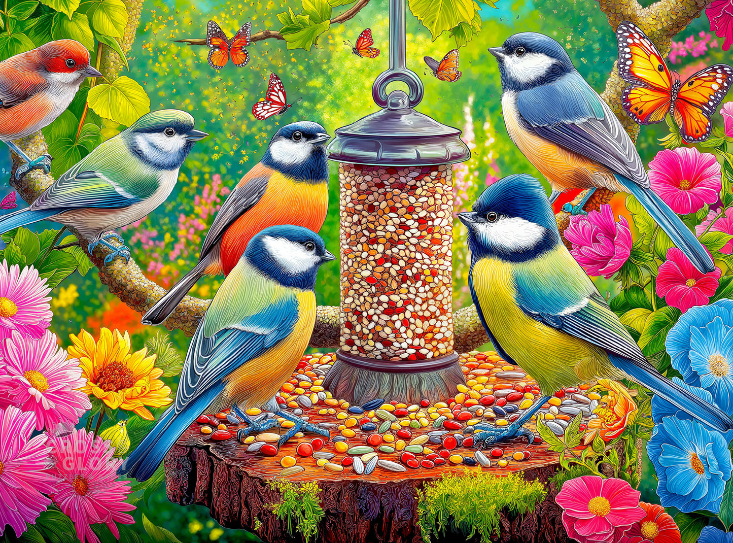 Feathers at First Light - 1000 Piece Jigsaw Puzzle