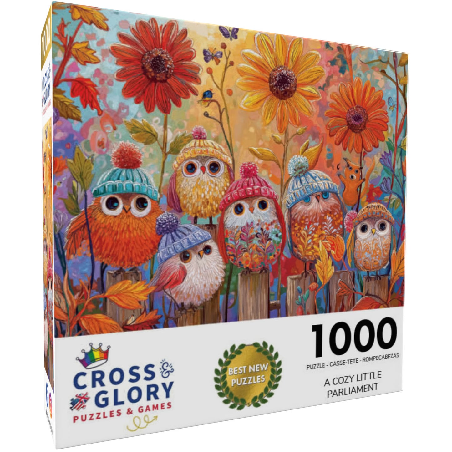 A Cozy Little Parliament - 1000 Piece Jigsaw Puzzle