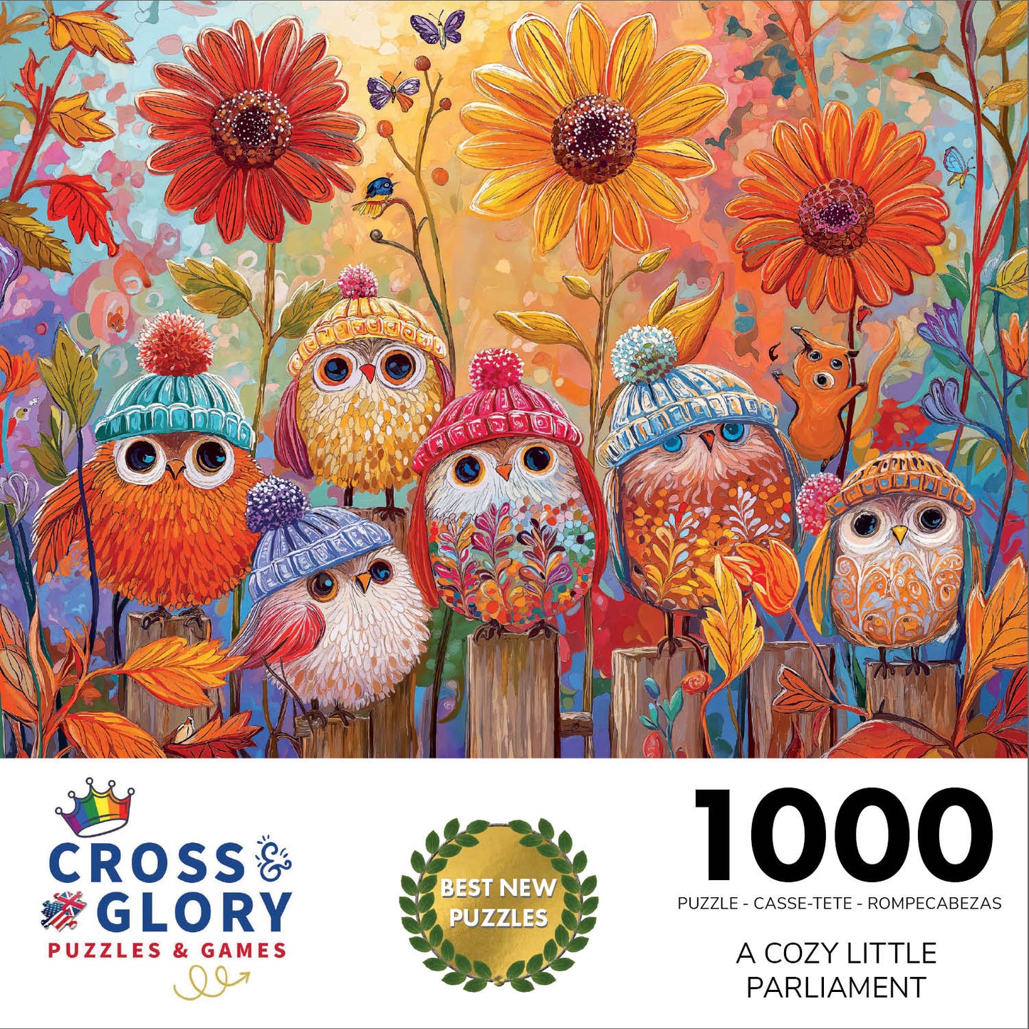 A Cozy Little Parliament - 1000 Piece Jigsaw Puzzle