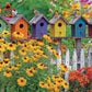 A Fence Full of Song - 1000 Piece Jigsaw Puzzle
