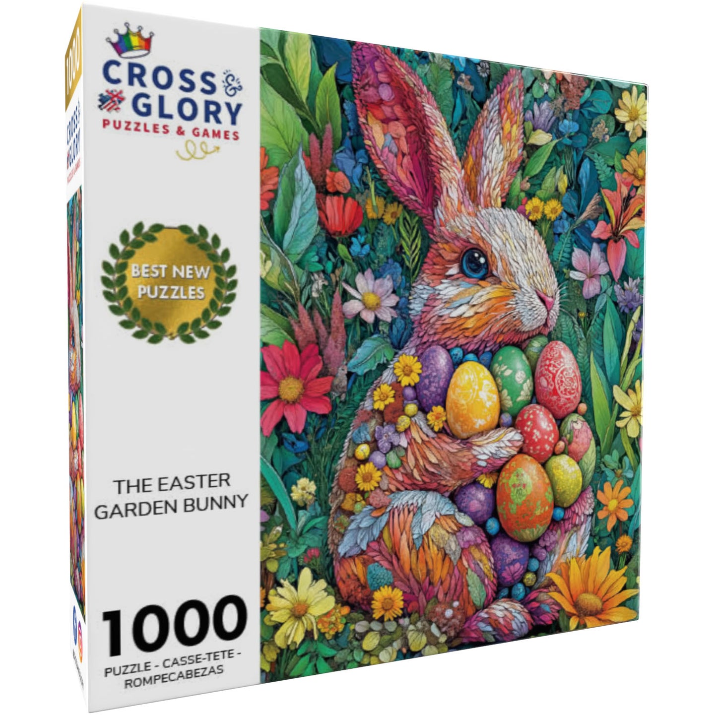 The Easter Garden Bunny - 1000 Piece Jigsaw Puzzle