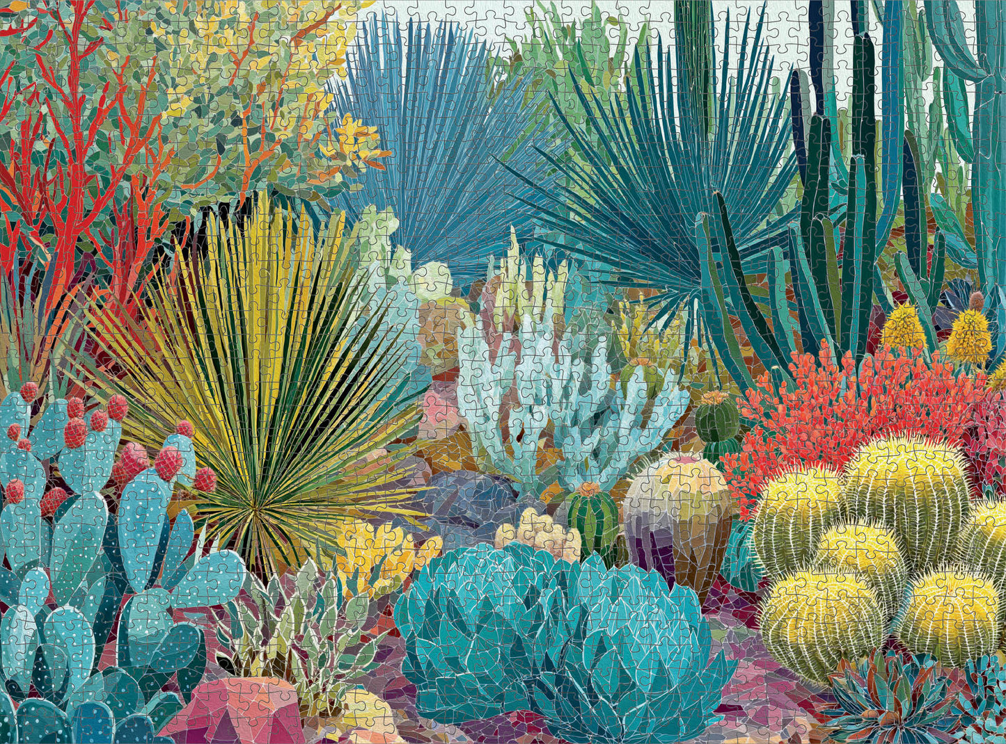 Color Without Water - 1000 Piece Jigsaw Puzzle