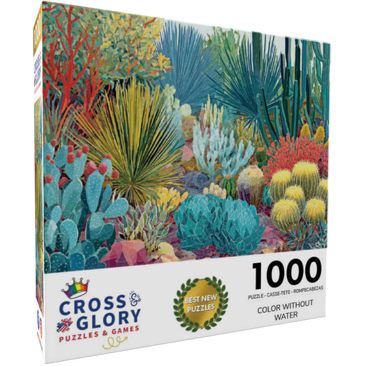 Color Without Water - 1000 Piece Jigsaw Puzzle