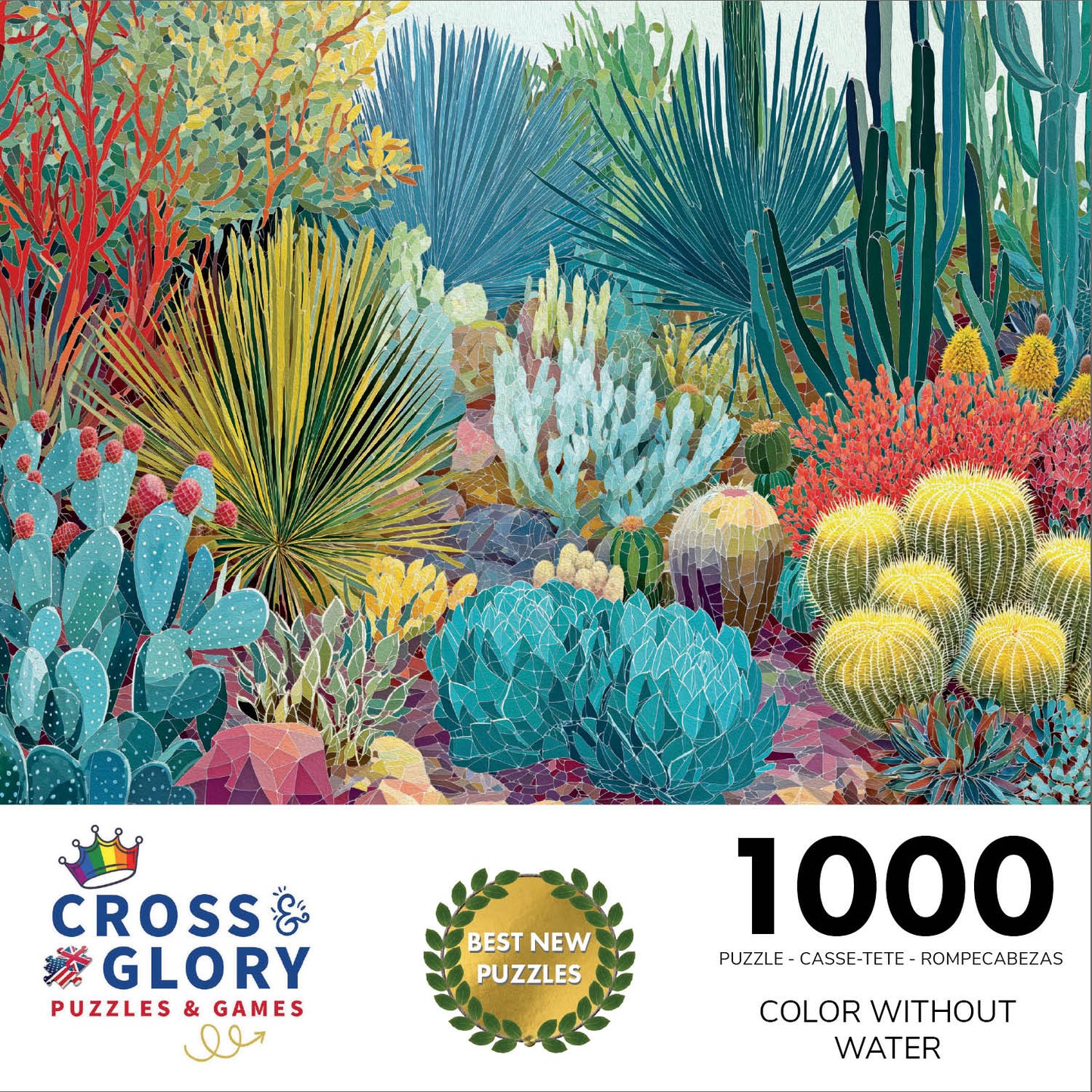Color Without Water - 1000 Piece Jigsaw Puzzle