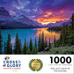 The Last Light of the Rockies - 1000 Piece Jigsaw Puzzle