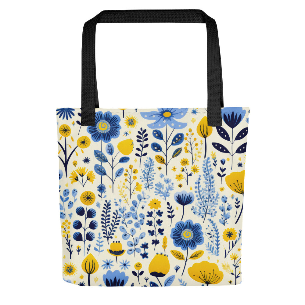 SunKissed Blooms Jigsaw Puzzle Bag