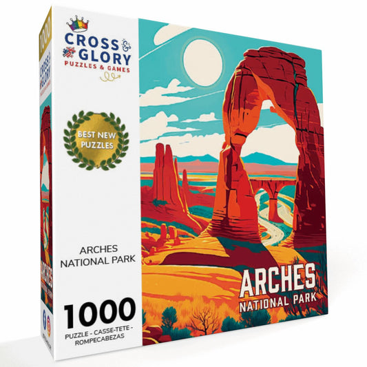 Arches National Park - 1000 Piece Jigsaw Puzzle Jigsaw Puzzles Cross & Glory