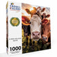 Bovine Bonanza: A Moo-vellous Selfie - 1000 Piece Jigsaw Puzzle Jigsaw Puzzles Cross & Glory