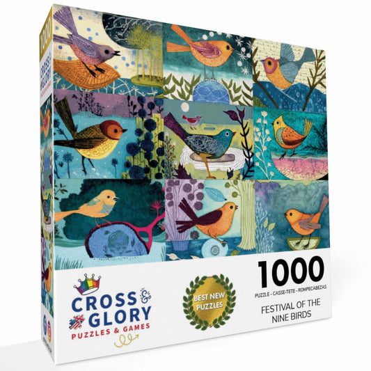 Festival of The Nine Birds - 1000 Piece Jigsaw Puzzle Jigsaw Puzzles Cross & Glory