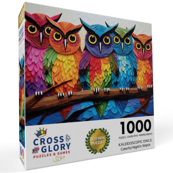 OwL CD4枚セット kaleidoscopic-owls-colorful-
