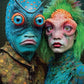 Meet the Aliens: Tralyn and Jorin - 1000 Piece Jigsaw Puzzle Jigsaw Puzzles Cross & Glory