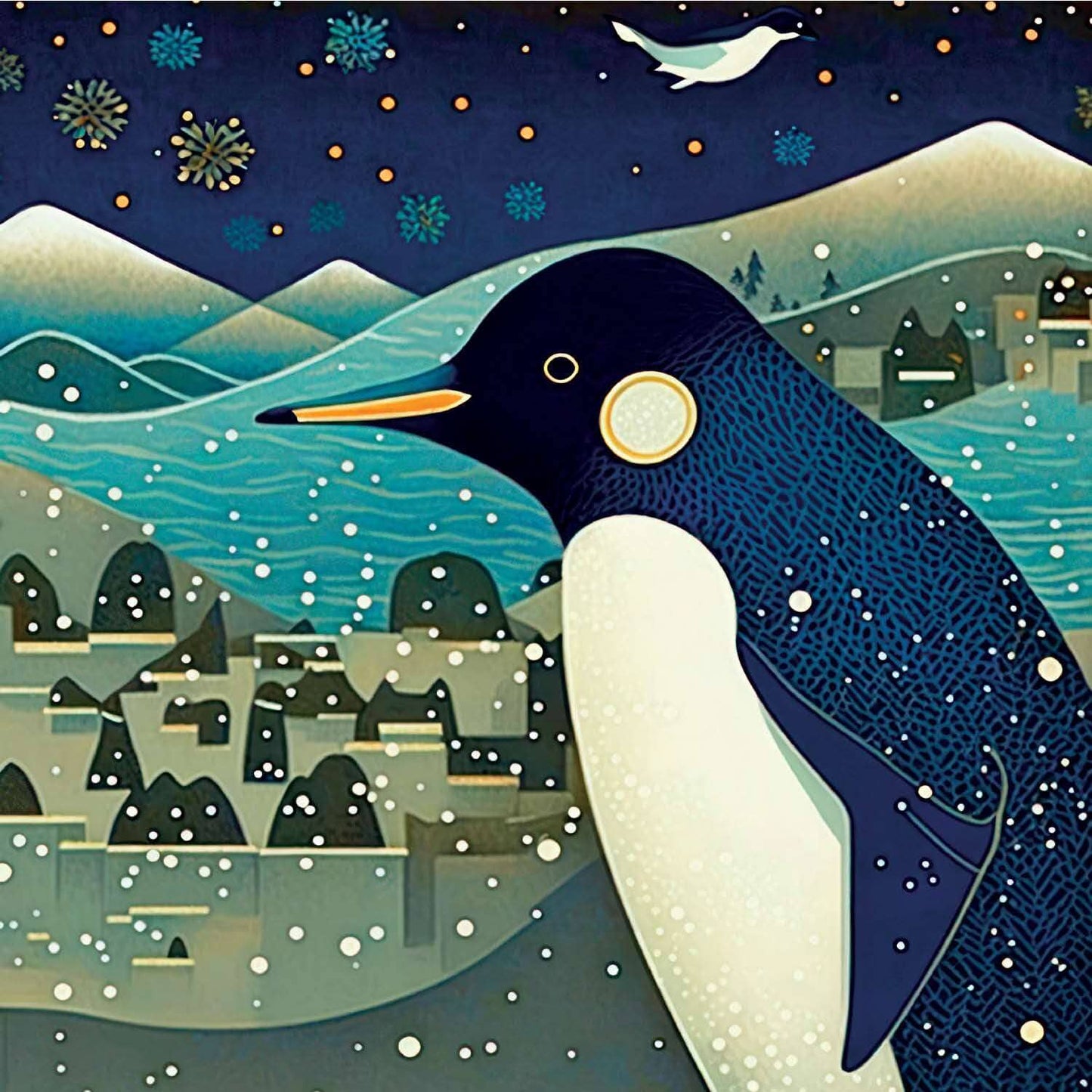 Mystical Penguin - 1000 Piece Jigsaw Puzzle Jigsaw Puzzles Cross & Glory