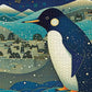 Mystical Penguin - 1000 Piece Jigsaw Puzzle Jigsaw Puzzles Cross & Glory