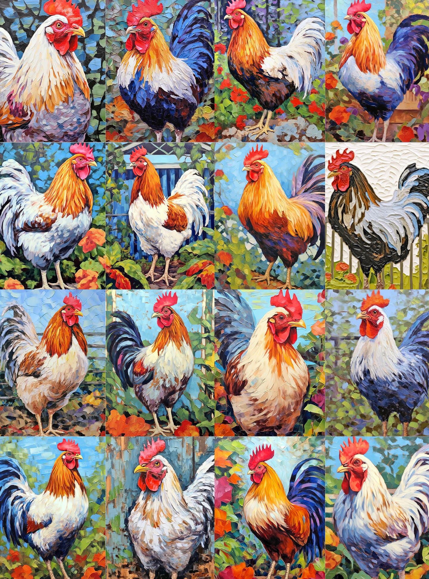 Poultry in Paradise: A Key West Tribute - 1000 Piece Jigsaw Puzzle Jigsaw Puzzles Cross & Glory