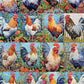 Poultry in Paradise: A Key West Tribute - 1000 Piece Jigsaw Puzzle Jigsaw Puzzles Cross & Glory