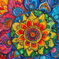 Rainbow Mandala Mirage - 1000 Piece Jigsaw Puzzle Jigsaw Puzzles Cross & Glory