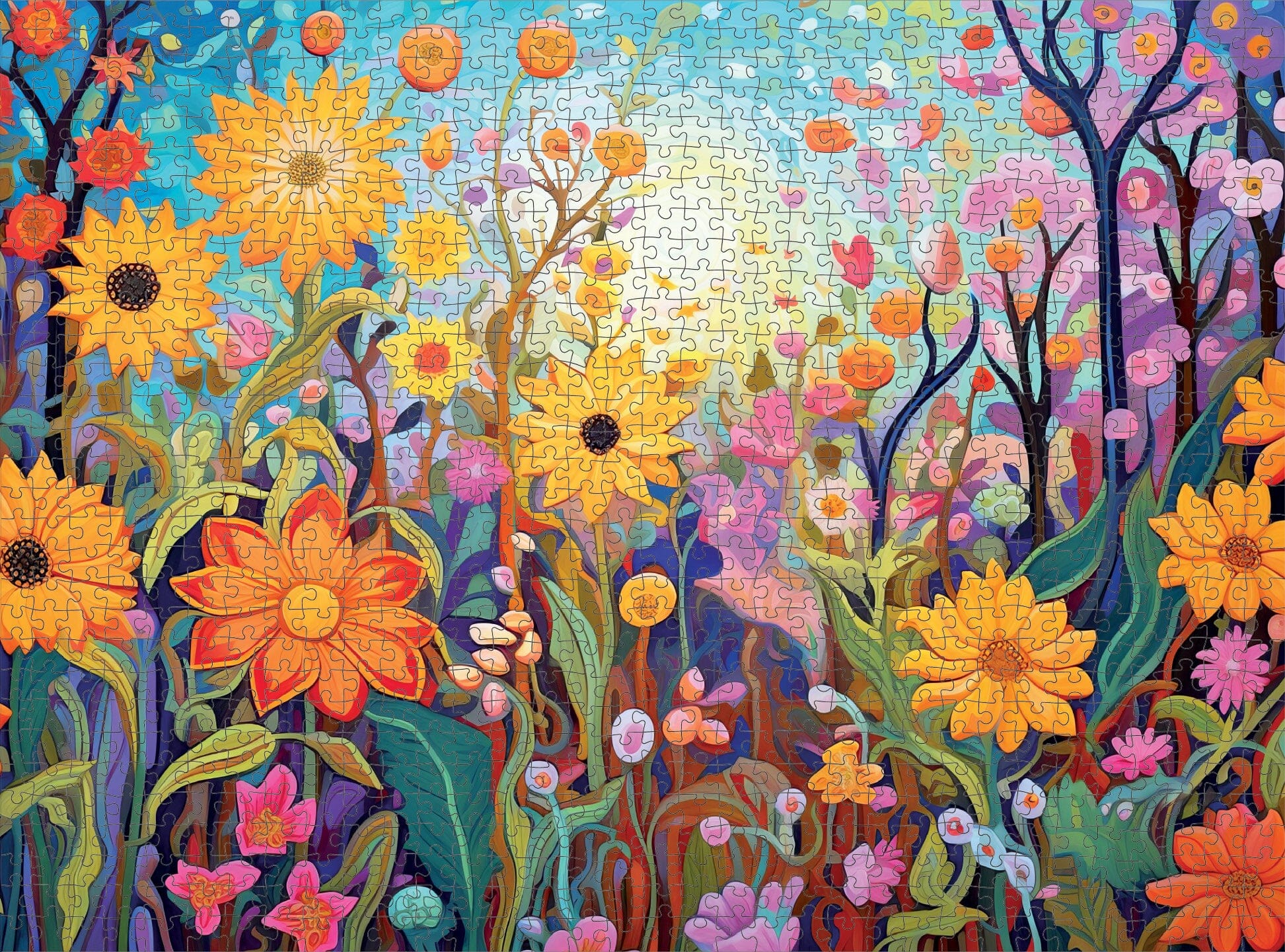 Sarah's Secret Garden Adventure - 1000 Piece Jigsaw Puzzle Jigsaw Puzzles Cross & Glory