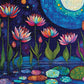 Waterlilies by Moonlight - 1000 Piece Jigsaw Puzzle Jigsaw Puzzles Cross & Glory