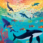 Whales on a Rainbow Reef - 1000 Piece Jigsaw Puzzle Jigsaw Puzzles Cross & Glory